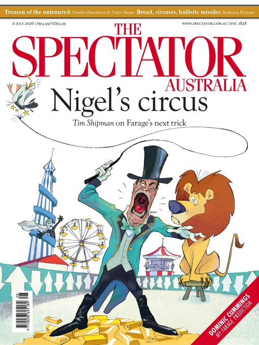 Cover image for The Spectator Australia